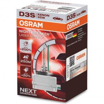 Автолампы OSRAM D3S XENARC® NIGHT BREAKER® LASER Автолампы OSRAM D3S XENARC® NIGHT BREAKER® LASER