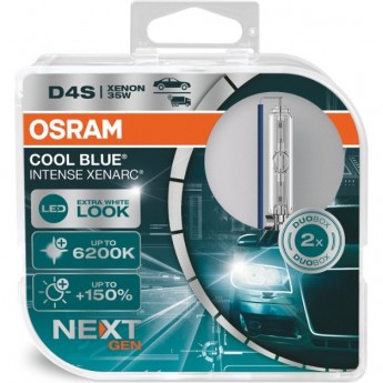 Автолампы OSRAM D4S XENARC® COOL BLUE® INTENSE Next Gen Автолампы OSRAM D4S XENARC® COOL BLUE® INTENSE Next Gen