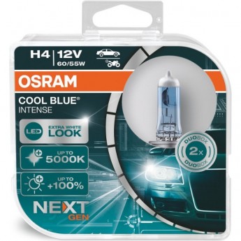Автолампы OSRAM H4 COOL BLUE® INTENSE Next Gen 64193CBN-HCB Автолампы OSRAM H4 COOL BLUE® INTENSE Next Gen 64193CBN-HCB